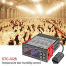 STC-3028 AC110-220V Dual LCD Temperature Humidity Controller Thermostat G1A4