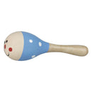 Kids Wooden Maracas Rattle Sand Shaker for Early Childhood Education