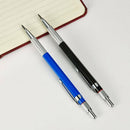 2mm 2B Lead Holder Automatic Mechanical Drawing Drafting Pencil+12 Leads Refills