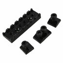 7 String Locking Nut Electric Guitar Nut Tremolo Bridge 48mm (Black) Z1H5
