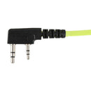 2 Pin Noodle Style Earbud Headphone K Plug Earpiece Headset For Baofeng Uv5