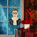 Christmas Ornament Ruth Bader Ginsburg Head Portraits Pendant Xmas Tree Decor x2
