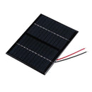 12V 1.5W Solar Panel Epoxy Polycrystalline Silicon DIY Battery Power Charge A