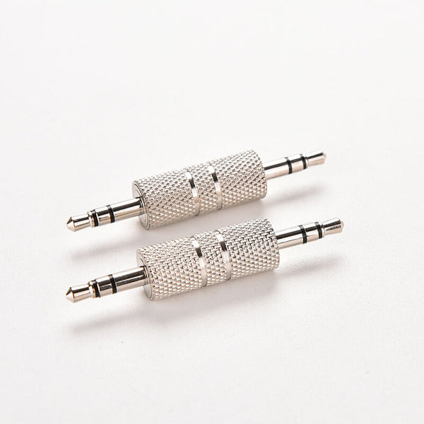 1Pc 3.5mm Stereo Male to Male Audio Headphone Adapter Jack Coupler Connector  TO