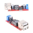 DC 6V-40V To 5V 3A Double USB Charge DC-DC Step-down Converter Module WL BX