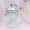 Kalimba Transparent 8 Keys Mini Kalimba Thumb Piano Acrylic Pocket Thumb Piano