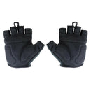 Qepae NEW Cycling Bicycle Half Finger Silicone Glove (Black, M) P1C3