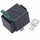 Fused On/Off Automotive Fused Relay 12V 30A 4-Pin Normally Open Car Bike,bl O5T2