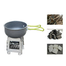 Mini Outdoor Stainless Steel heating folding wood Stove Fr Camping Picnic BBQ