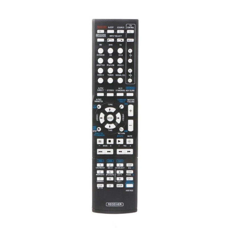 Audio Remote Control Replacement For Pioneer VSX-521 AXD7660 AXD7662 VSX-422-K