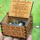 Wooden Music Box Grandma For Granddaughter -You Are Sunshine My Gi C7T2 E6R3