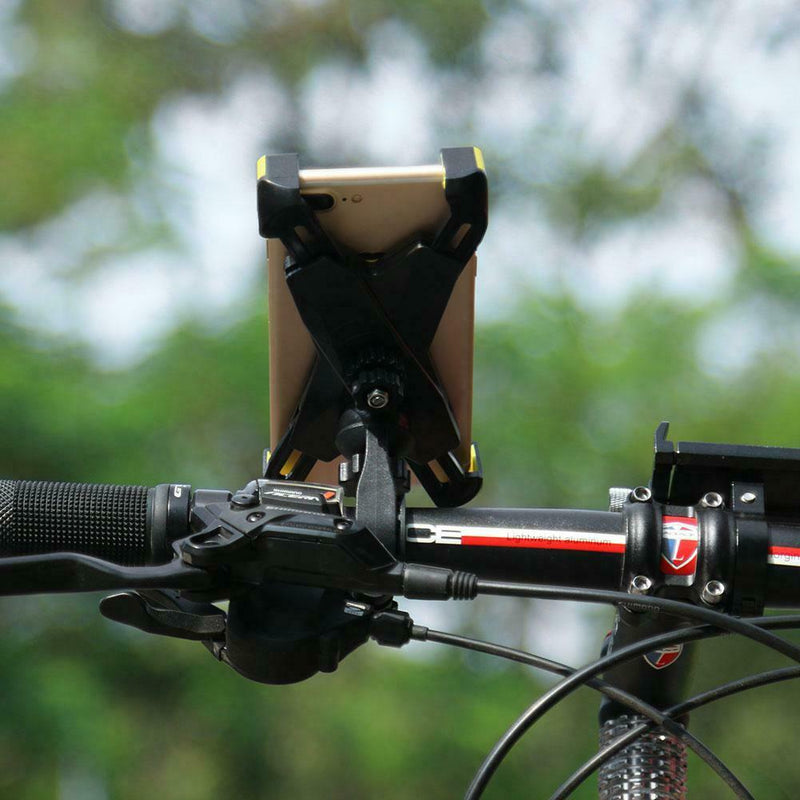 Universal 360 Rotating Bicycle Phone Holder Motorcycle Handlebar Clip Stand