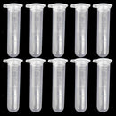 10pcs 5ml Plastic Graduated Cylinder Centrifuge Tube Lab Sample Containers