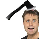 1Pcs Wearing Axe Hair Hoop Halloween Tidy Realistic Head Buckle Headband He M1U9