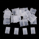 60Pcs AB Clip Buckle LiPo Battery Balance Plug Connector Protector for 2S 3S 4S