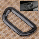 Black Car Interior Stop Button Switch Cover Trim fit for Cadillac XT4 2018 2019