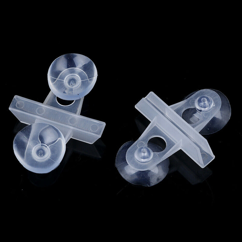 5pcs Aquarium Fish Tank Divider Suction Cup Divider Plastic Sheet Holder SME FT