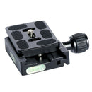 Metal Clamp 60mm Quick Release Plate For Arca-Swiss Tripod Monopod Adapter