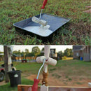 Dual Paint Brush Roller For Poles & Corners Pro X8J4 P5K6 P9W6