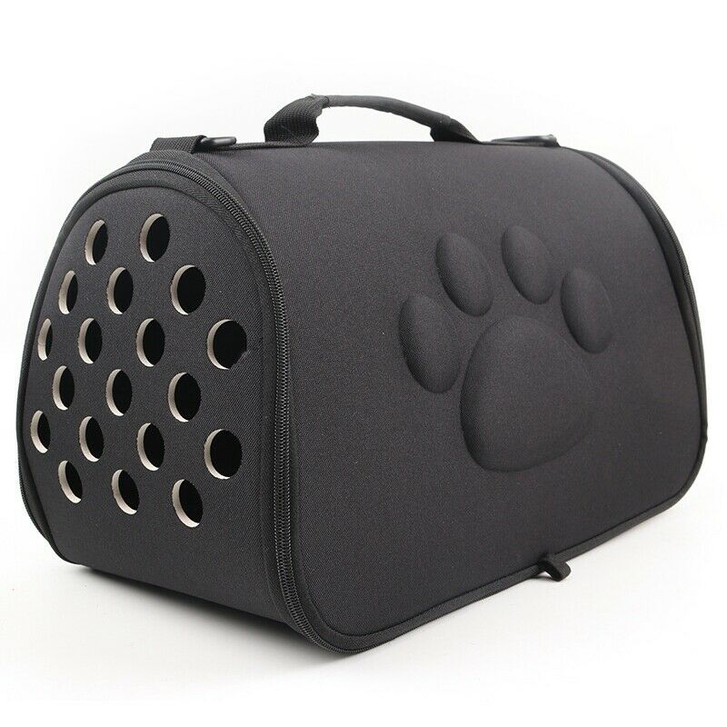 Dogs Cat Folding Pet Carrier Cage Collapsible Puppy Crate Handbag Carrying