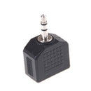 3.5mm Earphone Headphone Y Splitter Cable Adapter Plug Male To Double FemaleES