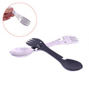 1PC Multifunctional Spoon Fork Outdoor Camping Stainless Steel For Camping Coo-