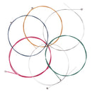 6pcs/set Acoustic Folk Guitar Strings Steel Core Copper Wire Wound Tens JtJ Bj