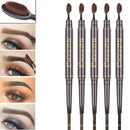 Cmaadu Double Head Waterproof Lasting Pigments Tattoo Eye Brow Pen Multi-Fu
