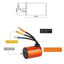 Durable Waterproof 3650 3500KV Aluminium Alloy Brushless Motor for 1:10 RC