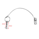 316 Stainless Steel Boat Bimini Top Quick Release Ball Pin with Lanyard