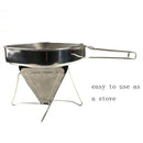 Folding Coffee Dripper Holder Outdoor Camping Picnic Tea Coffee Filter Rack