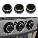 3Pcs Car Air Conditioning Push Button Switch For Ford Focus Black C4R2