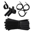 500Pieces Reusable Fastening Cable Cord Tie Organizer Tidy Ties Strap Tape
