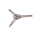 Microwave Oven Brown Plastic Triangle Tray Support Parts 24.5cm Glass ES