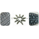 100pcs 9mm Steel Wheel Stud Screw Snow Tire Spike for Car Bicycle Nail Anti-S BX