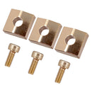 6 Pcs Electric Guitar Tremolo Bridge Nut Clamp&Screws for  Parts