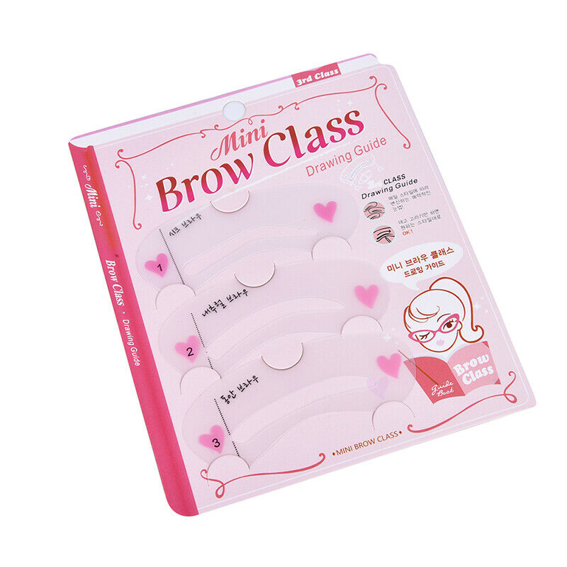 3X/Set Eyebrow Mold Makeup Cosmetic Tools Thrush Card Artifact Aid Accessorie Gn