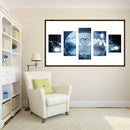 Swans 5D DIY Full Drill Diamond Painting 5-pictures Combination Craft Kits