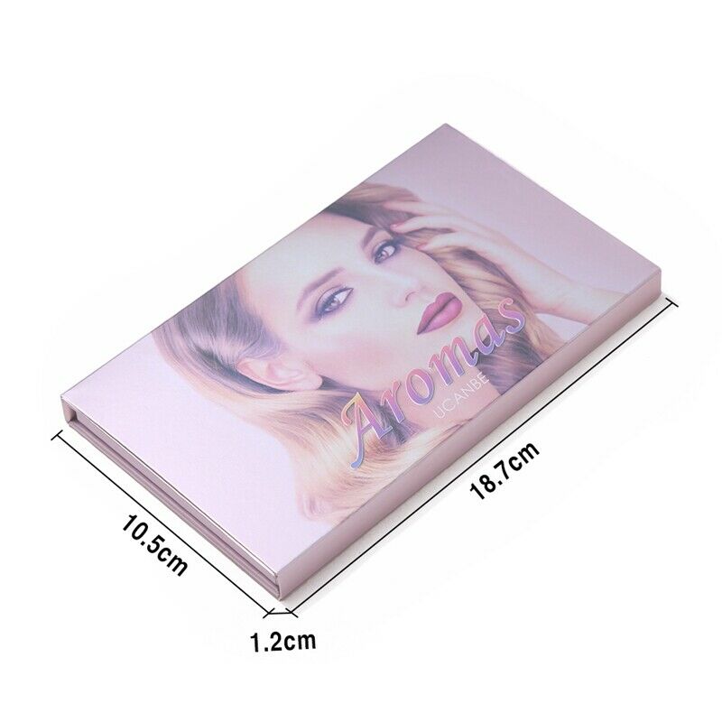 Ucanbe Nude Palette Aromas 18 Colors Matte Glitter Eyeshadow Natural Radian U2W3