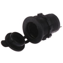 Waterproof 12V Car Black Socket USB Charger Power Adapter Outlet OZ