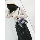 Backpack Women Fashion Small Mini Backpack Solid Women Girls Travel School  T3R9