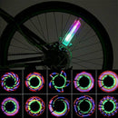 Bike Cycling Wheel Lights LED Waterproof Bicycle Spoke Light 32 LED Patterns