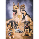 5D DIY Full Drill Diamond Painting Dog Cross Stitch Embroidery Kits (C1140)