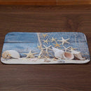 3Pcs Conch Bathroom Skidproof Pedestal Rug Lid Toilet Cover Bath Mat