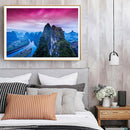 DIY Full Round Drill Diamond Picture Landscape Painting Kit (B168 Snow)