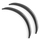 2pcs Soft Rubber Car Wheel Arch ExtensionsÃ‚Â Eyebrows Fender Flares StripsÃ‚Â Trims