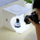 3 Color Temperature LED Ring Light Highlights Portable Photo Shooting Tent Photo