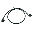 5 Pin Motherboard Header to Micro-USB Extender Cables, Female Port to Male Plug