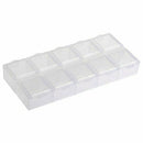 10 Grid Organizer Storage Case Box Mini Slot Adjustable Tool Jewelry Pill D