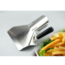 2pcs Stainless Steel Food Shovel Chip Bagger Fry Scoop Single+Double Handle